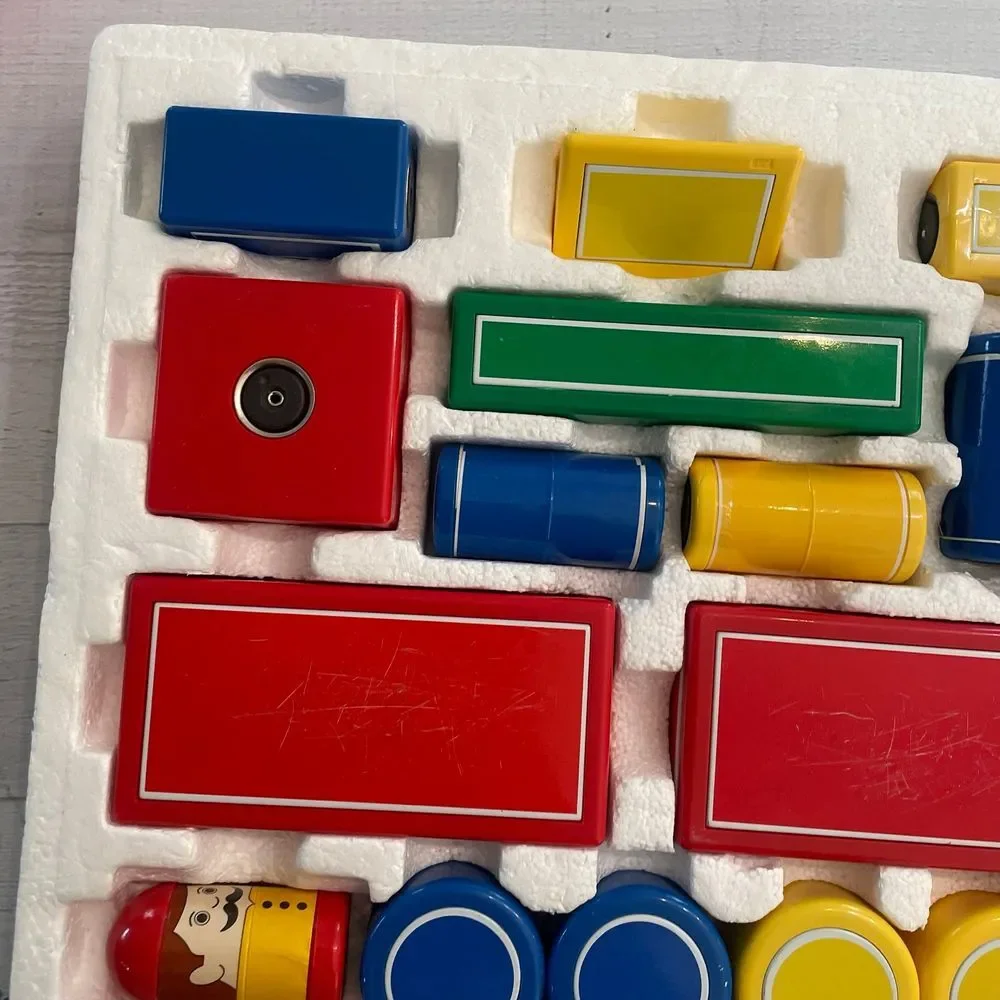 Vintage hilco 1980s magnet blocks big builders‎ set full set